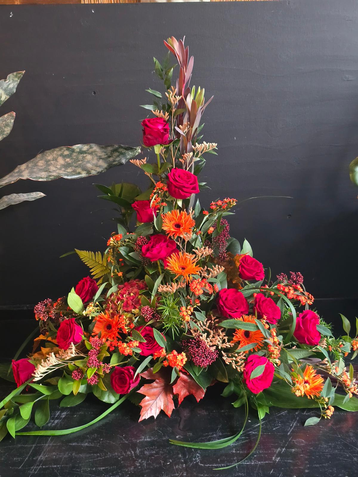 Begravningsdekoration 1 bunden av Wrights Flora