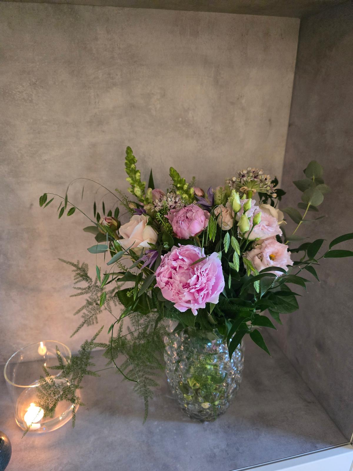 Bukett 3 bunden av Wrights Flora